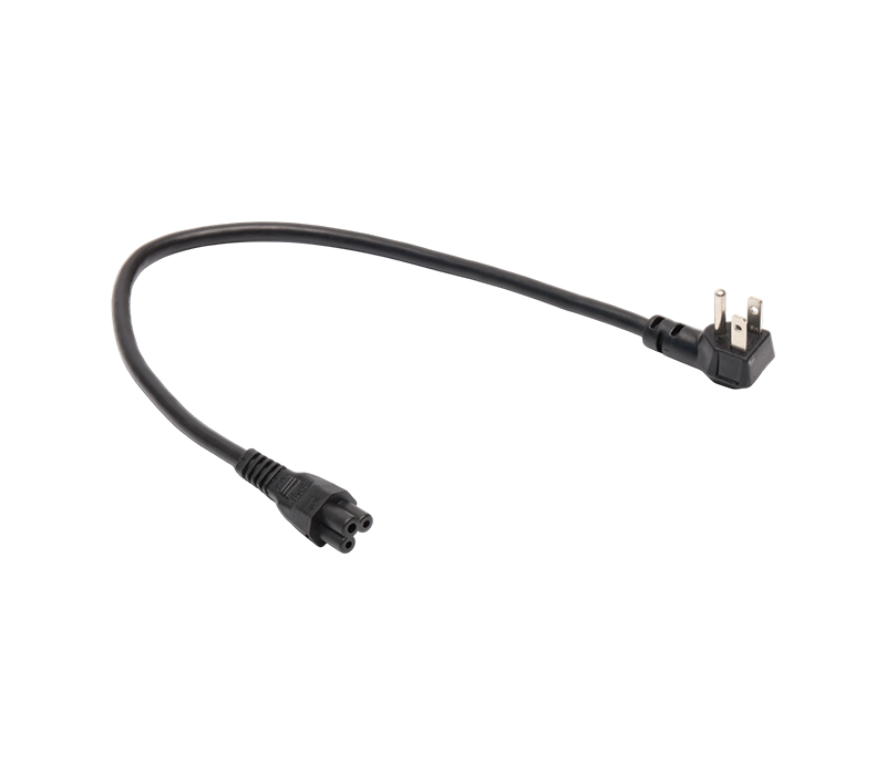 Connecteur enfichable à 3 broches, Angle de 90 degrés, norme américaine, JT-3B + JT-ST2B/ST2B, 15A, 125V, pour IEC C5