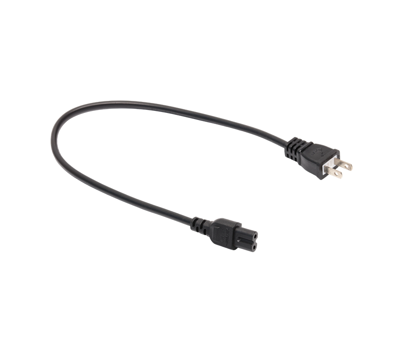 Prise japonaise à deux broches J2-7/12/15 + JT-ST2 15A 125V avec connecteur IEC C7 résistant aux hautes températures