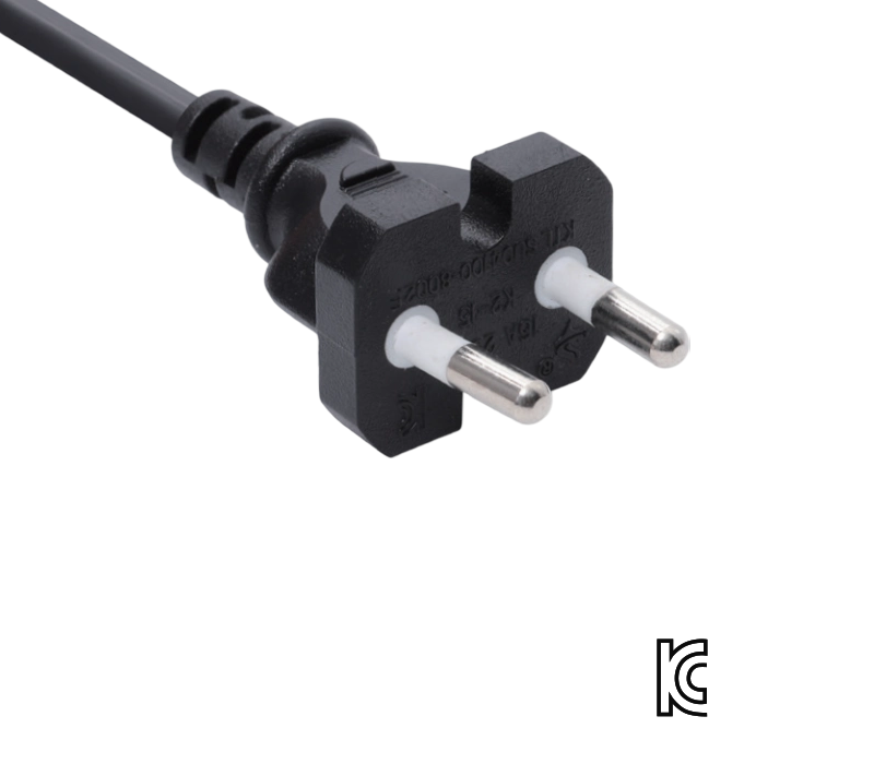 Prise d'outil coréenne à 2 broches K2-15 16A 250V