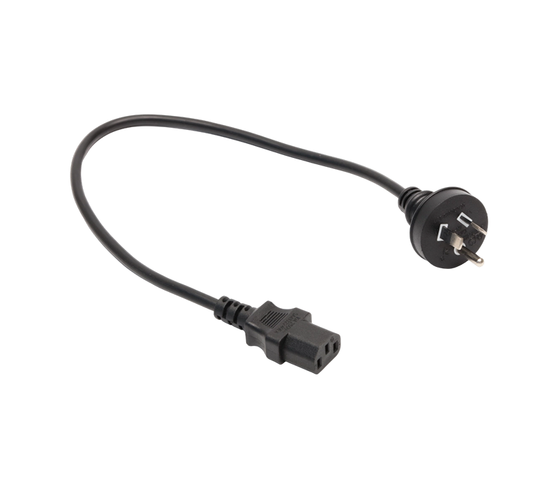 A3-10B + JT-ST3 10A 250V Prise ronde australienne à trois broches avec connecteur IEC C13