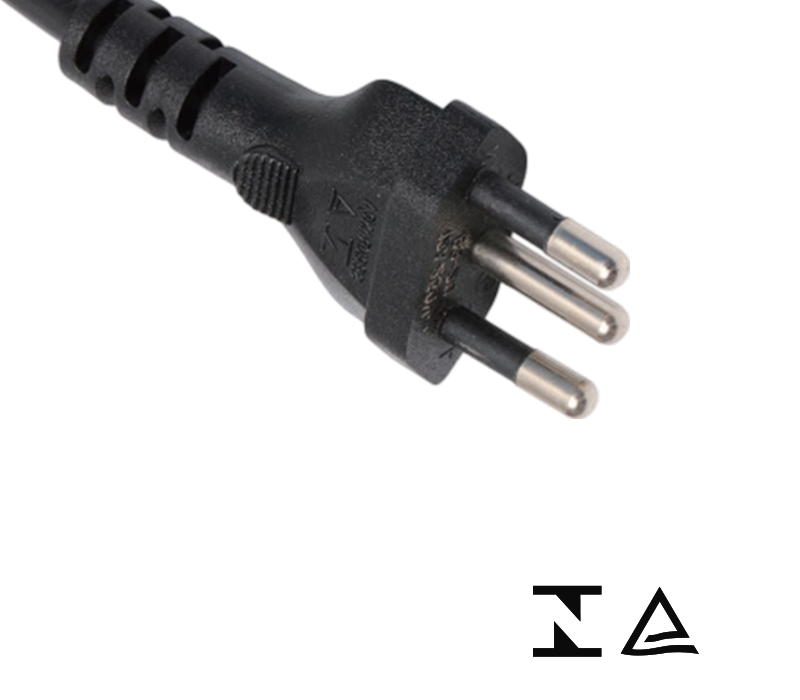 Prise brésilienne à trois broches B3-20 20A 250V